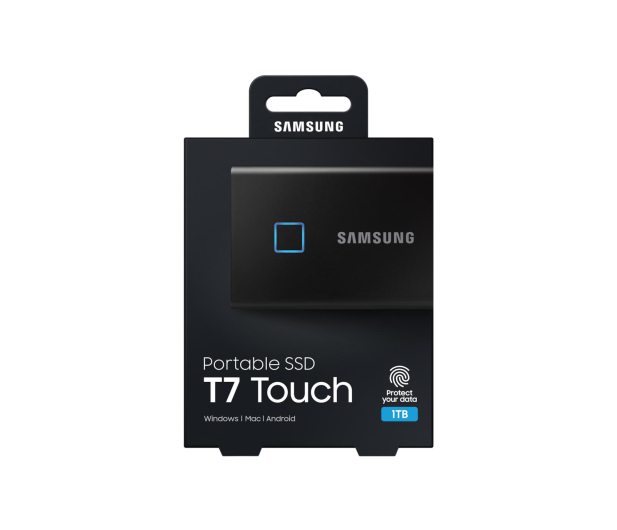 Samsung Portable SSD T7 Touch 1TB USB 3.2 Gen. 2 Czarny - 541045 - zdjęcie 5